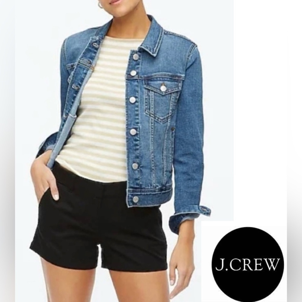 J Crew‎ Women’s Sz 0? Black Broken In 3” Chino Short